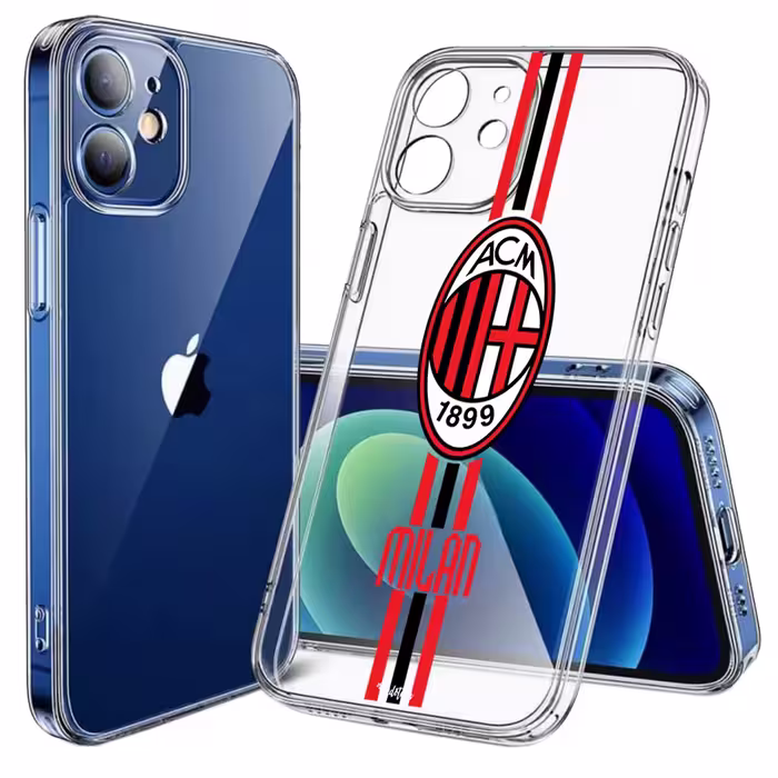کاور طرح A.C Milan مناسب برای گوشی موبایل اپل iPhone 12 