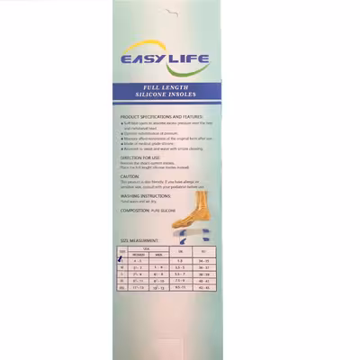  کفی طبی ایزی لایف مدل سیلیکونی سایز 37-36