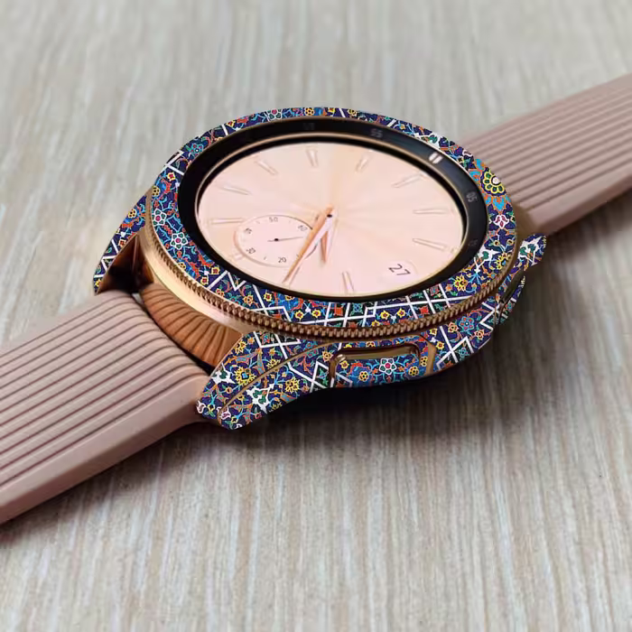 برچسب ماهوت طرح Iran Tile6 مناسب برای ساعت هوشمند سامسونگ Watch4 Classic 42mm