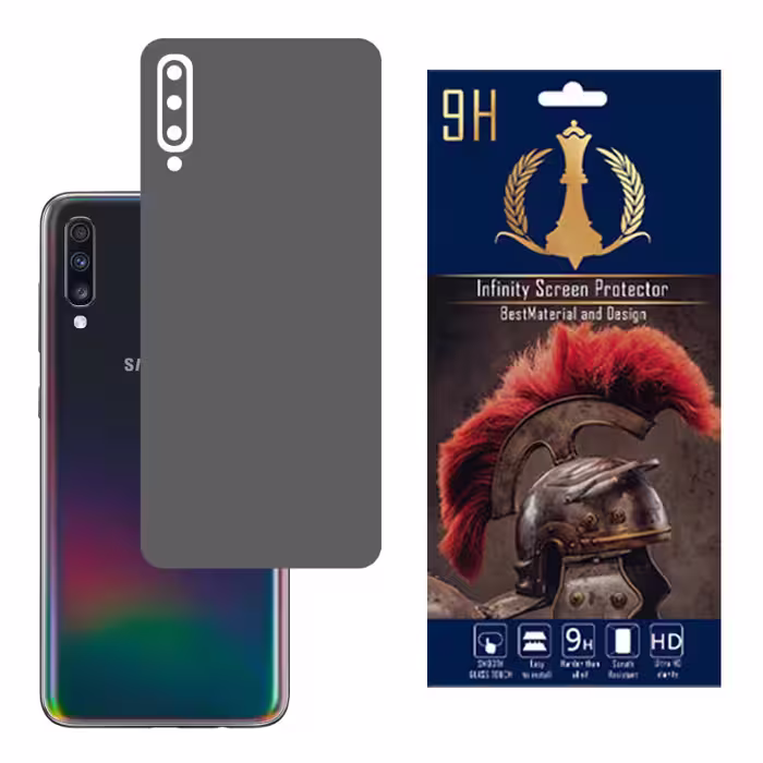 برچسب پوششی اینفینیتی مدل PRO MAX مناسب برای گوشی موبایل سامسونگ GALAXY A70 / A70S به همراه محافظ صفحه نمایش و محافظ لنز دوربین
