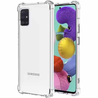 کاور مدل ژله ای کپسول دار مناسب برای گوشی موبایل سامسونگ Galaxy A71