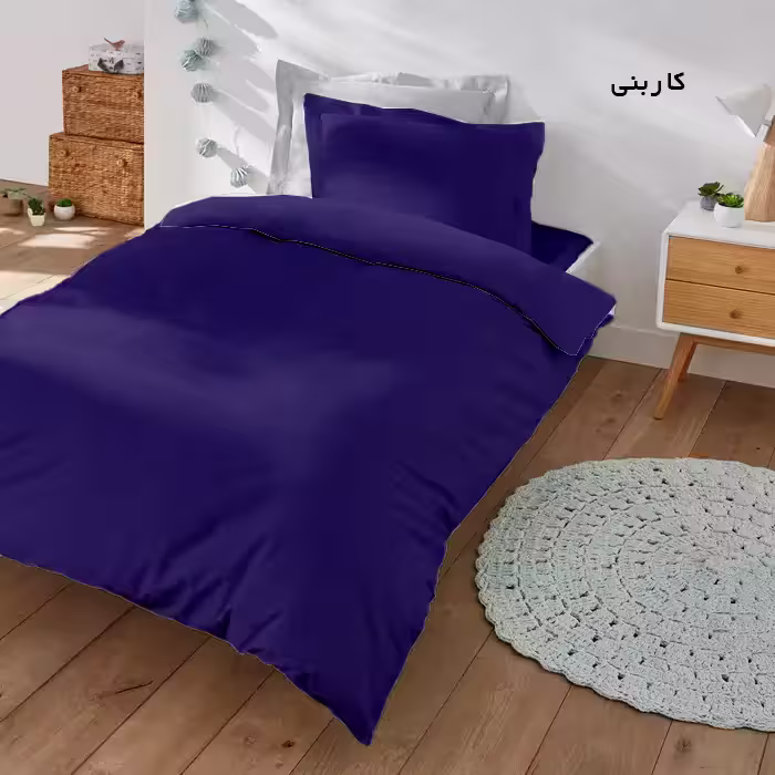 سرویس ملحفه تهران خواب مدل میکروفایبر کد 90 یک نفره سه تکه