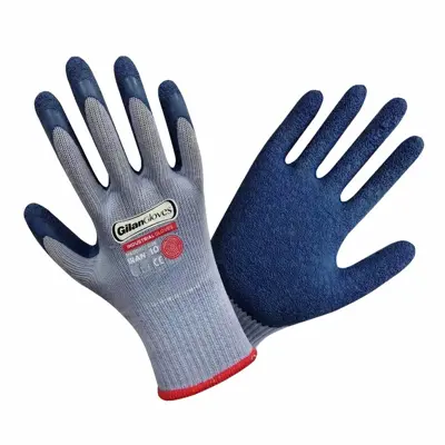 دستکش ایمنی دستکش گیلان مدل ضد برش ضخیم کد S3-XL مجموعه 6 عددی