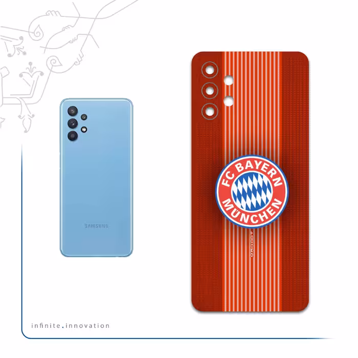 برچسب پوششی ماهوت مدل Bayern-Munchen مناسب برای گوشی موبایل سامسونگ Galaxy M32 5G