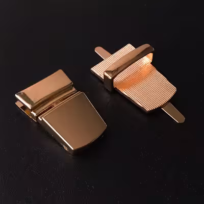 قفل فشاری کیف مدل Lock-Gld-P01