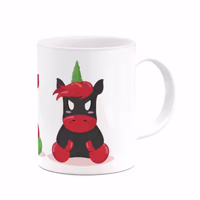 ماگ طرح یونیکورن مدل mu00621