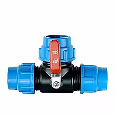 شیر سه راهی مدل Ball T-Valve
