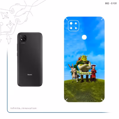 برچسب پوششی ماهوت مدل Shrek مناسب برای گوشی موبایل شیائومی Redmi 9 Activ