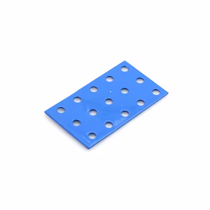 سازه رباتیک مدل صفحه مستطیل 3×5 فلزی رنگی بسته 10 عددی