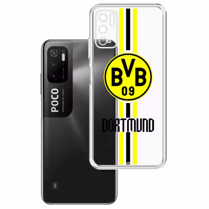 کاور طرح Dortmund مناسب برای گوشی موبایل شیائومی Poco M3 Pro 
