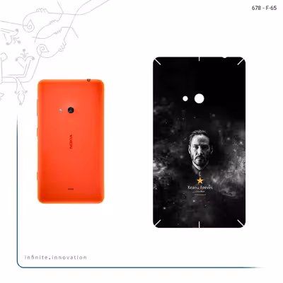برچسب پوششی ماهوت مدل Keanu Reeves مناسب برای گوشی موبایل نوکیا Lumia 625