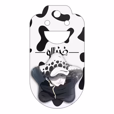 پیکسل خندالو طرح ترافالگار دی لاو انیمه وان پیس مدل ستاره ای کد 11451