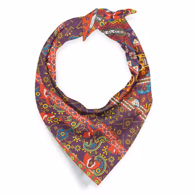 دستمال سر و گردن هاماگراف مدل mixed