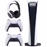 پلی استیشن 5 دیجیتال   یک کنترلر اضافه   هدست Pulse 3D