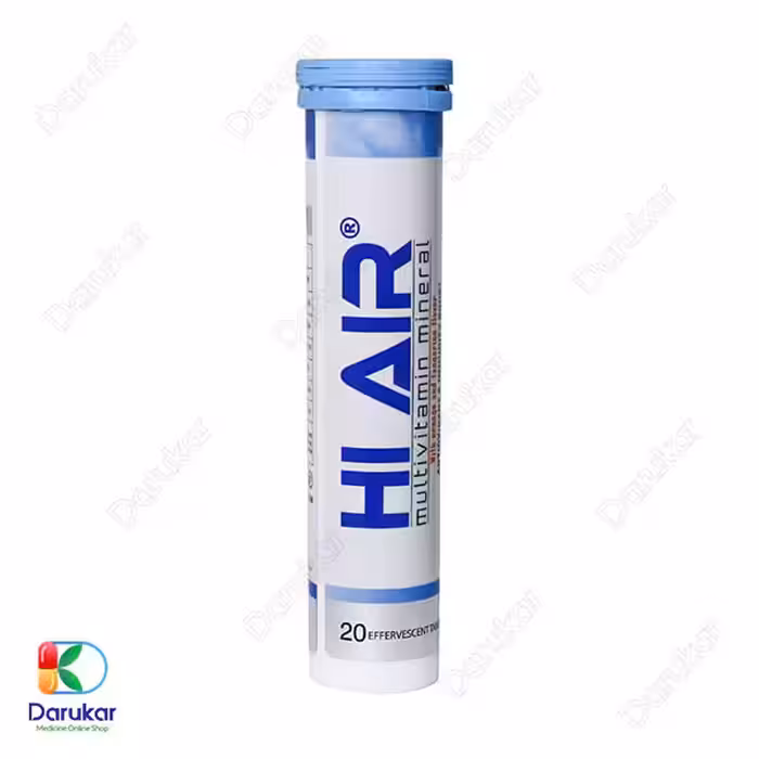 قرص جوشان مولتی ویتامین مینرال‌ های ایر ‌های هلث 20 عدد