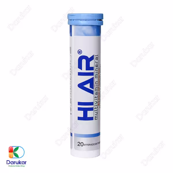 قرص جوشان مولتی ویتامین مینرال‌ های ایر ‌های هلث 20 عدد