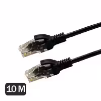 کابل شبکه 10متری DETEX مدل CAT5مشکی