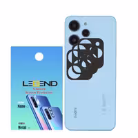 محافظ لنز دوربین لجند مدل قابدار مناسب برای موبایل شیائومی Redmi 12 بسته 3 عددی