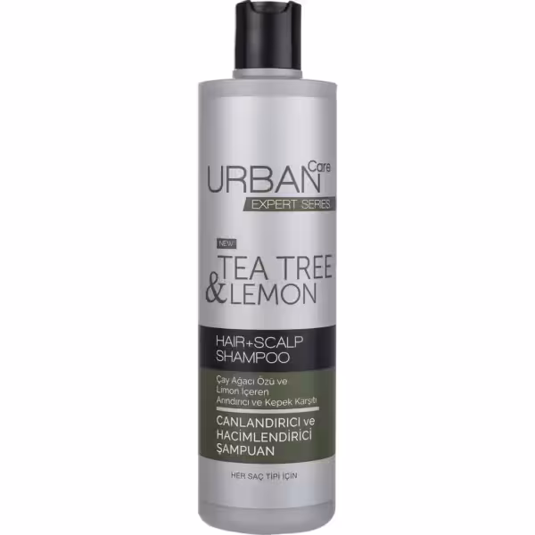 شامپو مو مدل Tea Tree and Lemonnحجم 350 میل اربن کر - Urban Care