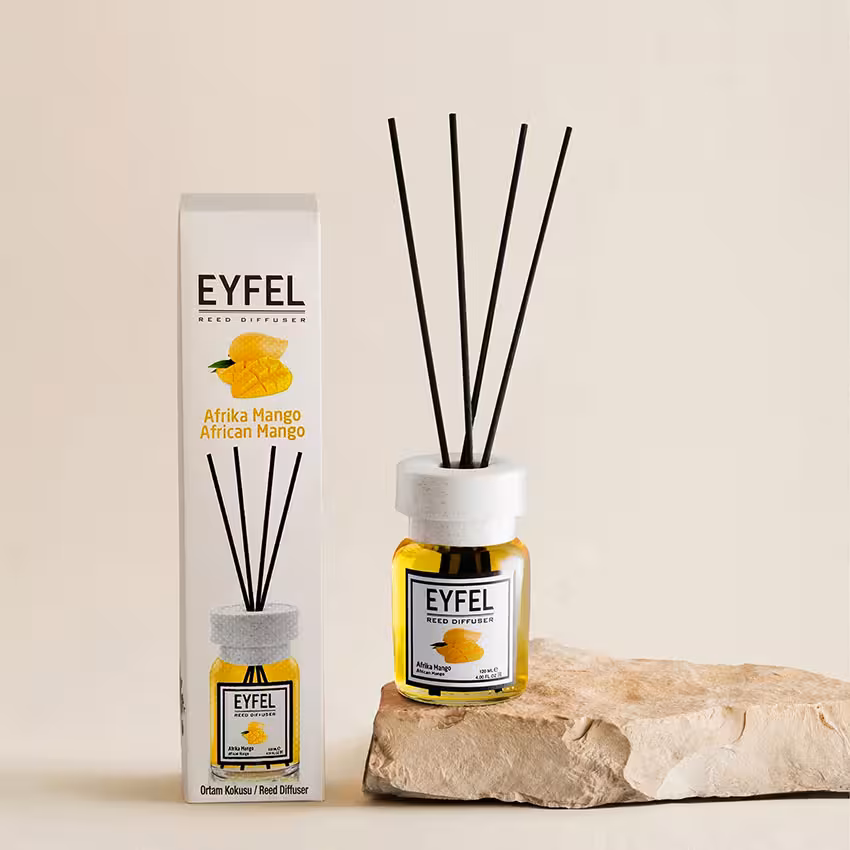 خوشبو کننده هوا ایفل اصل EYFEL مدل انبه آفریقایی african mango حجم 120 میلی لیتر کد 561030