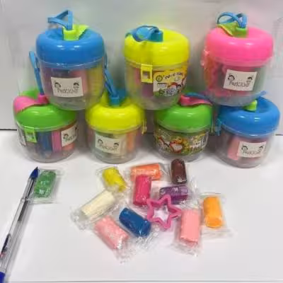 خمیر سبک clay خارجی طرح سیب