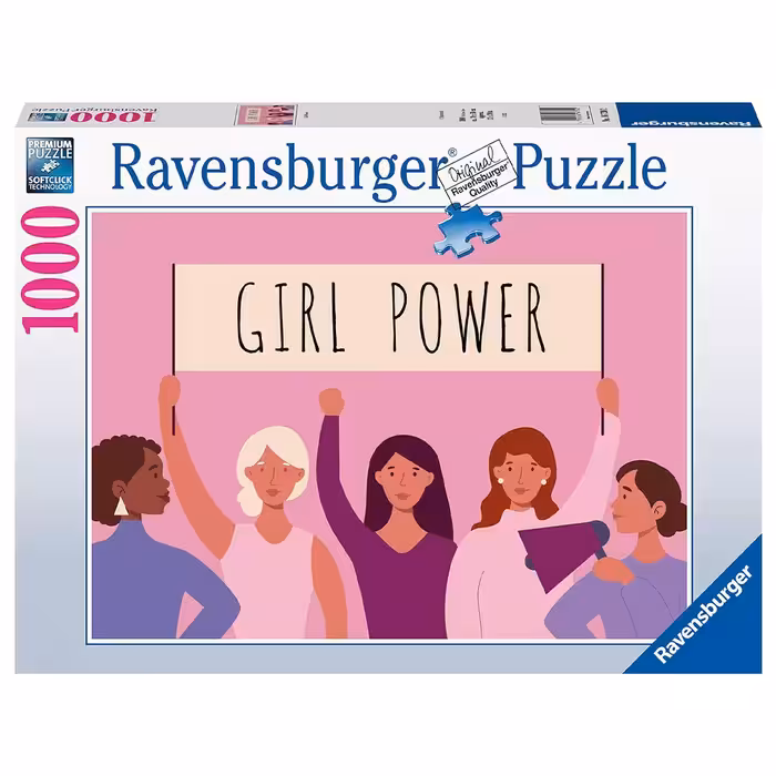 پازل 1000 قطعه Ravensburger طرح قدرت دخترانه