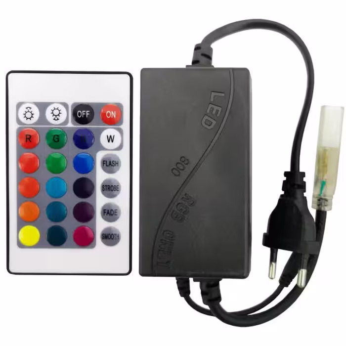 ریموت تخت ریسه RGB 50 50 کد 61