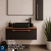 روشویی کابینتی مدل کینگ