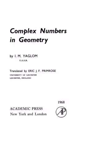 خرید و دانلود نسخه کامل کتاب Complex Numbers in Geometry