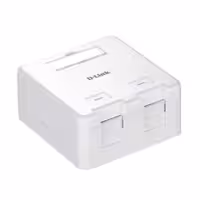 باکس کیستون دو پورت دی لینک مدل NKB-1WHI21