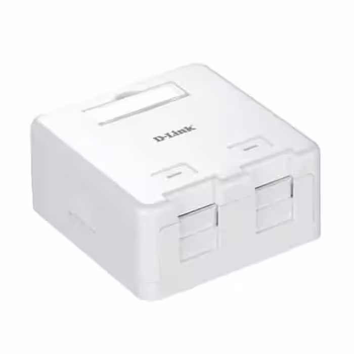 باکس کیستون دو پورت دی لینک مدل NKB-1WHI21