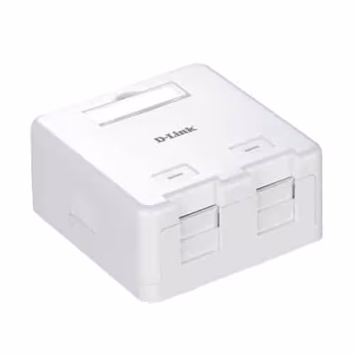 باکس کیستون دو پورت دی لینک مدل NKB-1WHI21