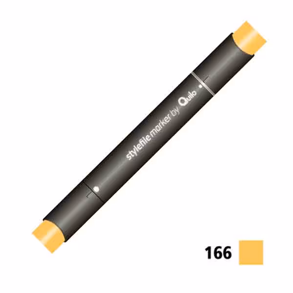 ماژیک راندو دوسر کوییلو کد 166 مدل Stylefile (رنگ melon yellow)