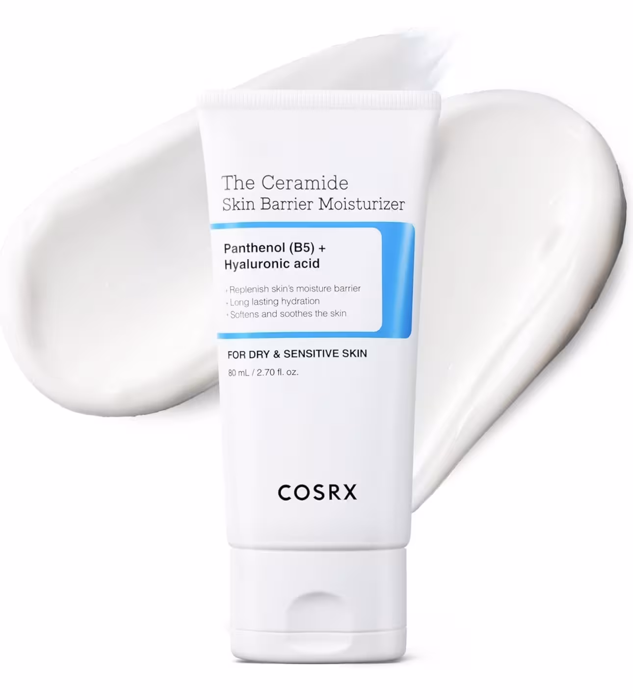کرم مرطوب‌کننده سرامید کوزارکس مدل Ceramide Skin Barrier | مناسب پوست خشک، حساس و آسیب‌دیده – حجم 80 میلی‌لیتر