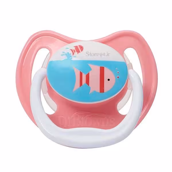 پستانک ارتودنسی دکتر براون 0 تا 6 ماهگی طرح ماهی