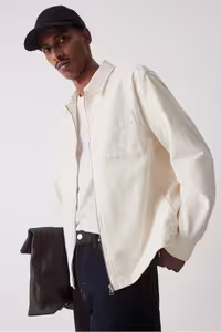 پیراهن بلوز دکمه دار مردانه WICK VELVET ONSHIRT TURN معمولی مناسب است H&M