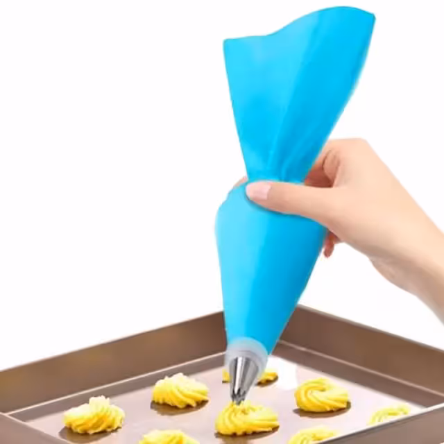 قیف سیلیکونی آبی 35 سانت