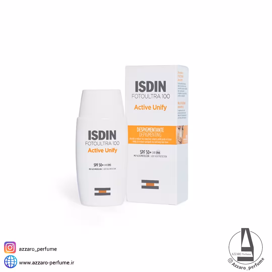 ضدآفتاب ایزدین ضدلک بیرنگ اکتیویونیفای فوتو الترا حجم 50 میل