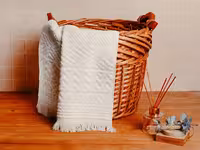 حوله صورت انگلیش هوم طرح Zigzag سایز 50×76 سانتی متر
