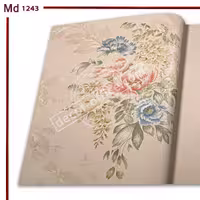 کاغذ دیواری گل Md 1243