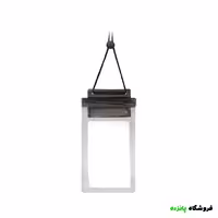 کاور موبایل ضد آب، بنددار و چسبی، رنگ مشکی