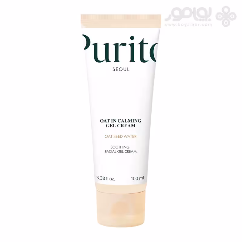 ژل کرم تسکین دهنده پیوریتو حاوی جو دوسر حجم 100 میل