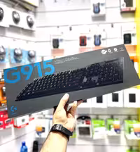 خرید کیبوردگیمینگ لاجیتک Keyboard Logitech G915 Wireless RGB Mechanical (كاركرده) با بهترین قیمت