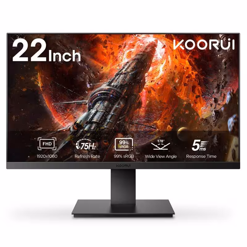 مانیتور کووری Koorui 22N1 سایز 22 اینچ
