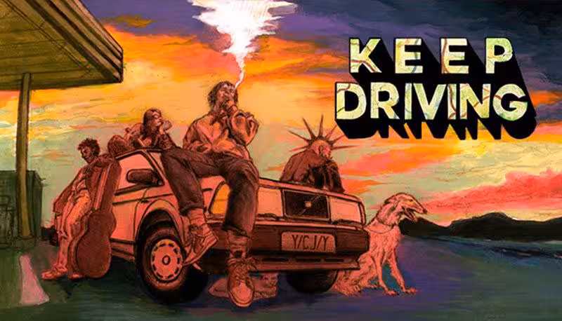سی دی کی اورجینال بازی Keep Driving کامپیوتر (PC)