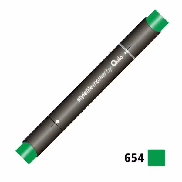 ماژیک راندو دوسر کوییلو کد 654 مدل Stylefile (رنگ ocean green)