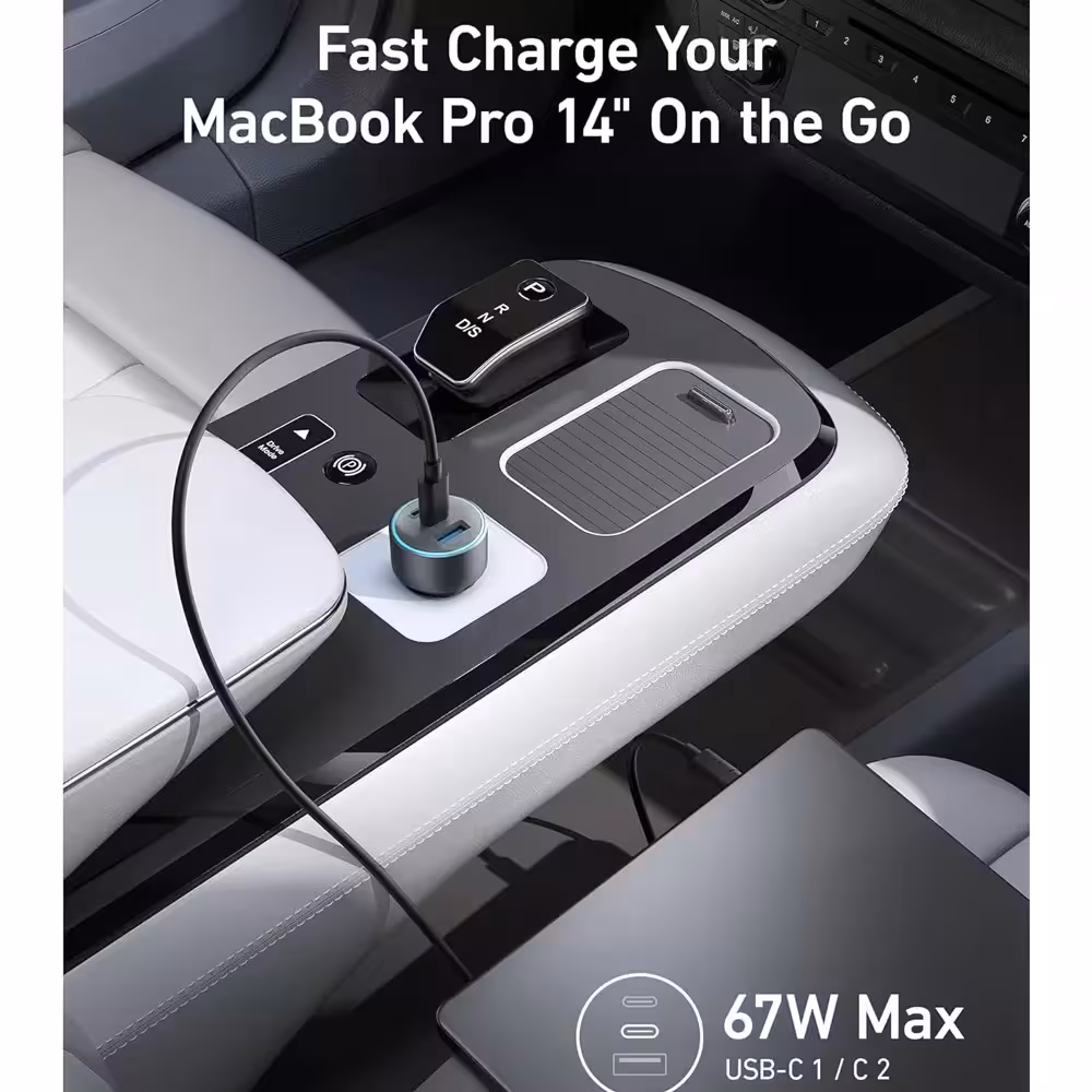 شارژر فندکی 67 وات انکر مدل A2736