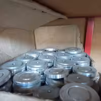 فلاج آلومینیومی میز شیشه ای سایز 50 میلی متر بسته 30 عددی از جنس آلومینیوم