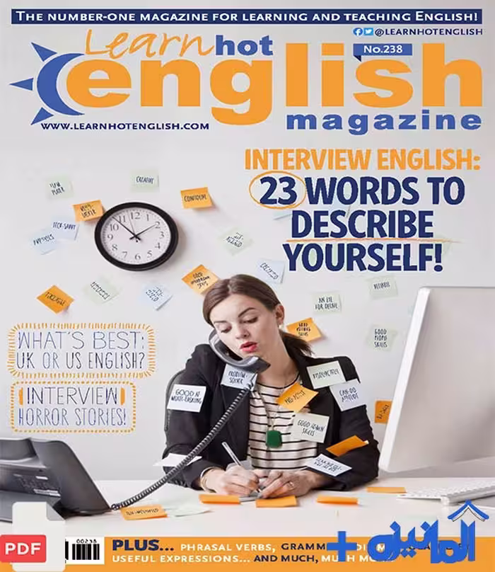 دانلود PDF مجله انگلیسی Learn hot english شماره 238