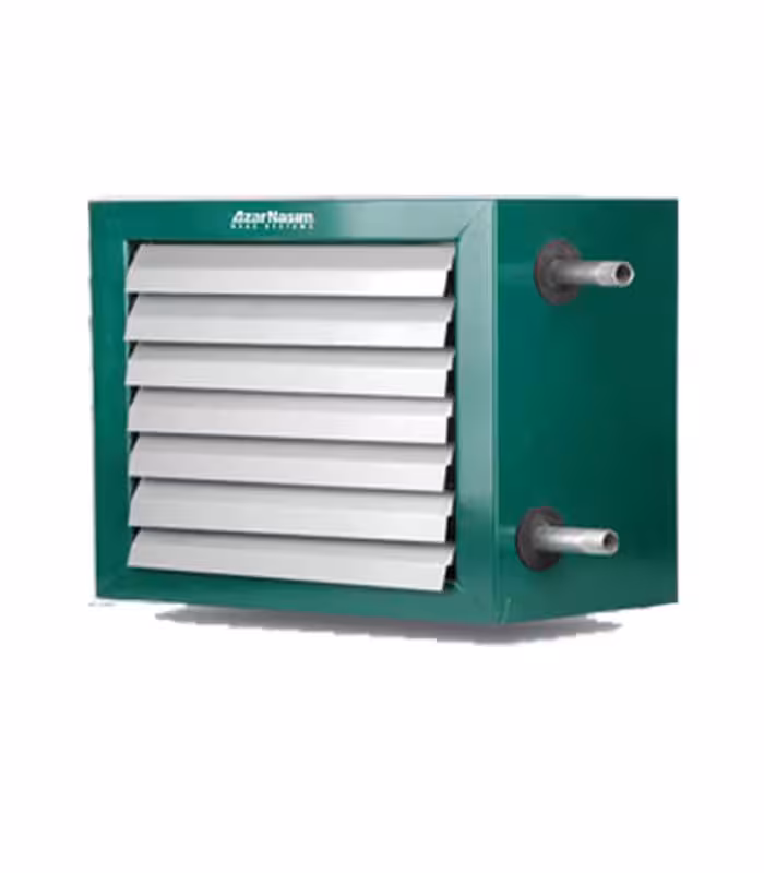 یونیت هیتر آبگرم تهویه آذر نسیم 42000 با کوئل مسی TU15 W